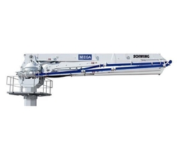 Separate placing booms
